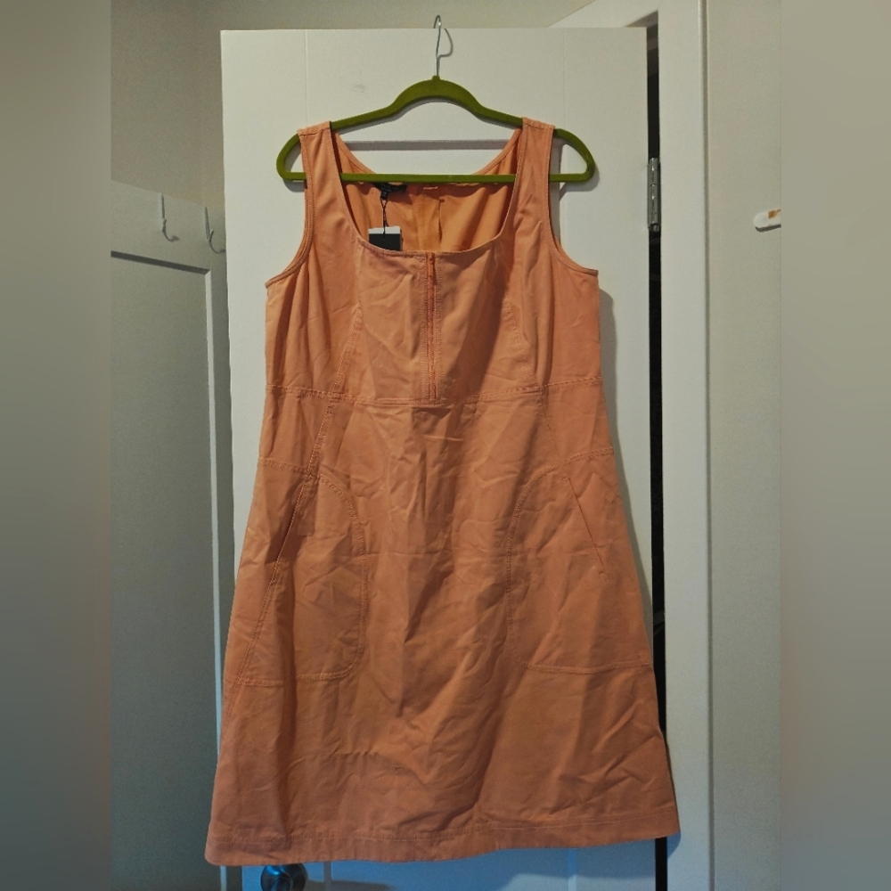 🍑 Peach Lafayette 148 Dress - NWT - XL 🍑